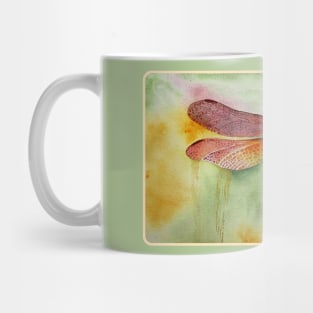 Sunset Dragonfly Mug